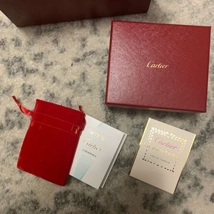 Authentic Cartier jewelry box